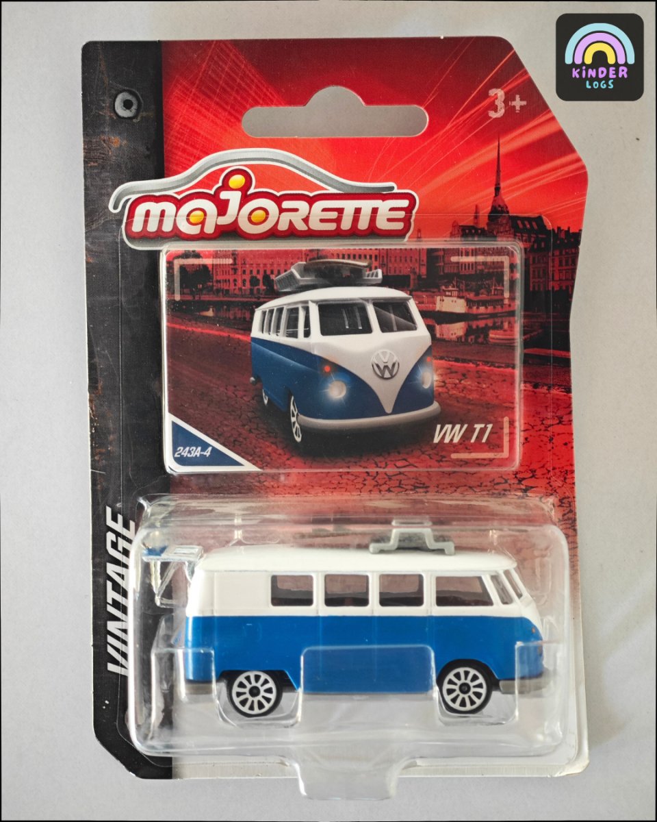 Majorette Volkswagen T1 Van (Vintage Series) - Kinder Logs
