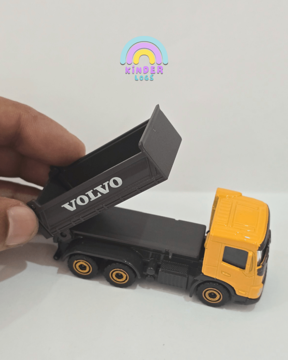 Majorette Volvo Truck - FMX Dumper (Uncarded) - Kinder Logs