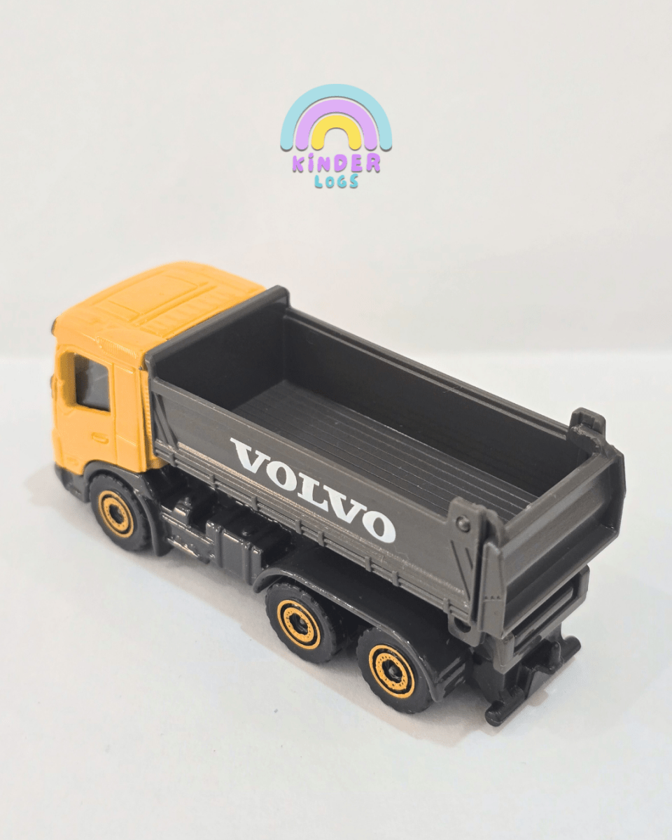 Majorette Volvo Truck - FMX Dumper (Uncarded) - Kinder Logs