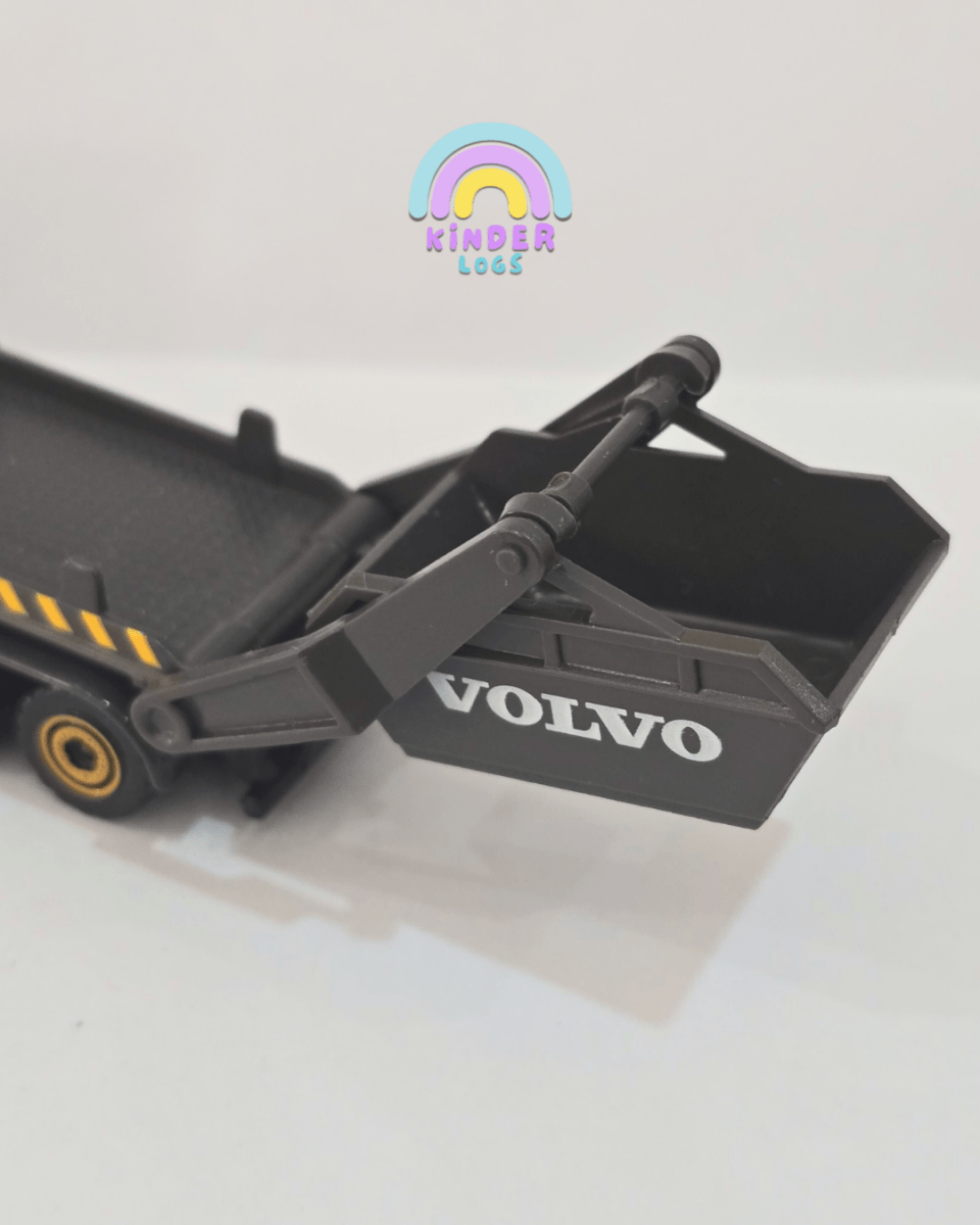 Majorette Volvo Truck - FMX Skip (Uncarded) - Kinder Logs