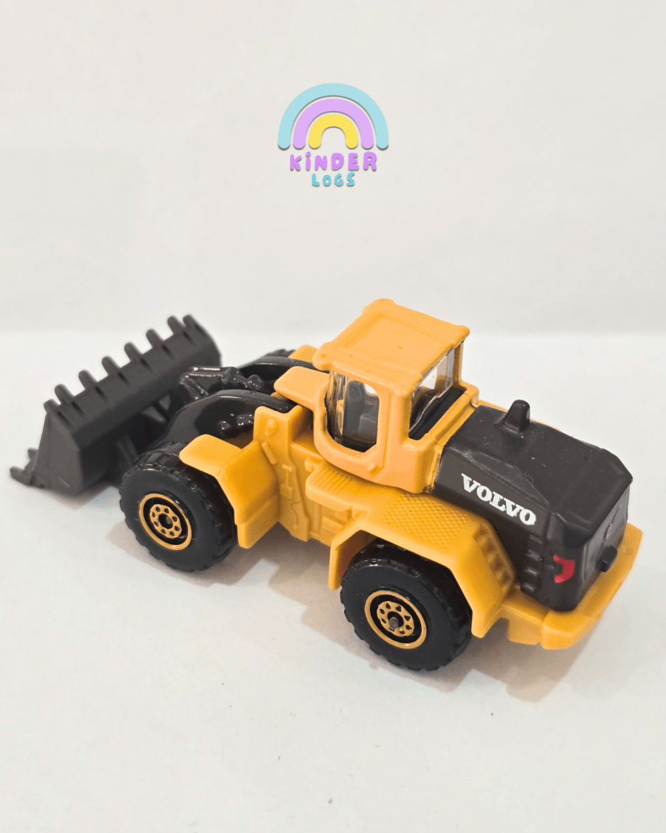 Majorette Volvo Wheel Loader (Uncarded) - Kinder Logs