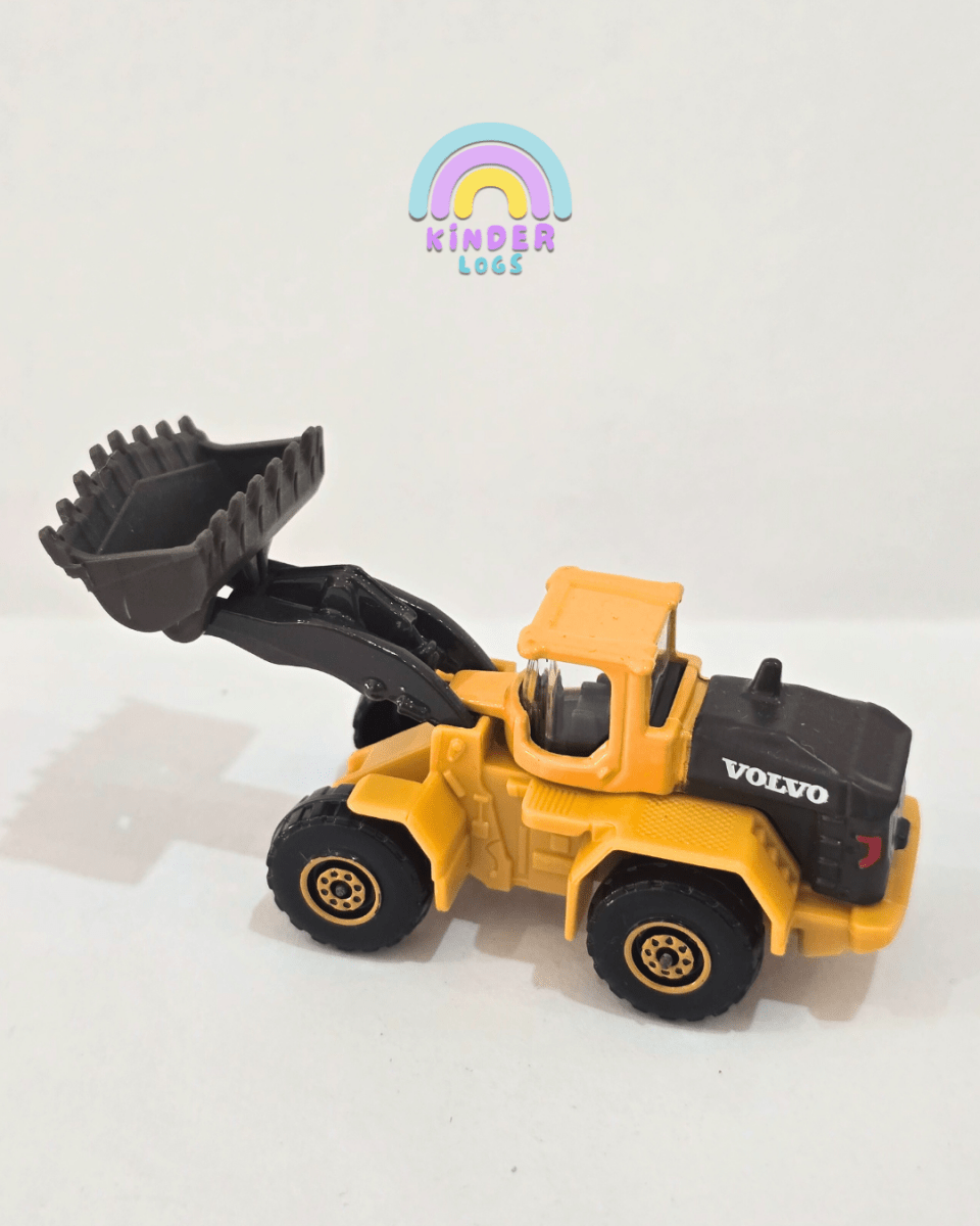 Majorette Volvo Wheel Loader (Uncarded) - Kinder Logs