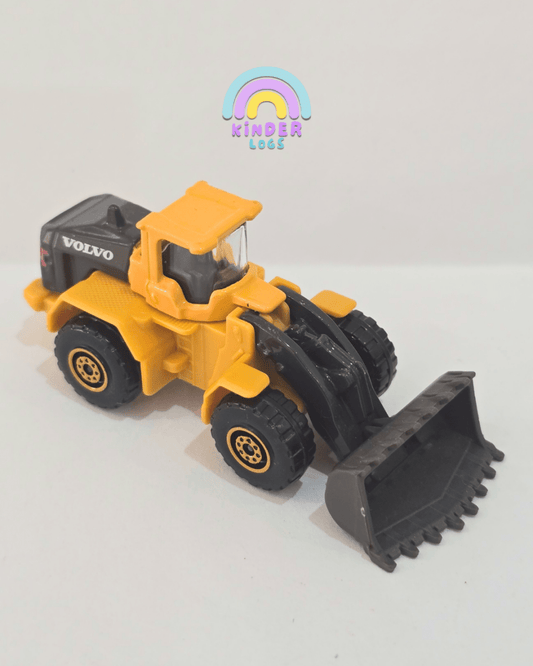 Majorette Volvo Wheel Loader (Uncarded) - Kinder Logs