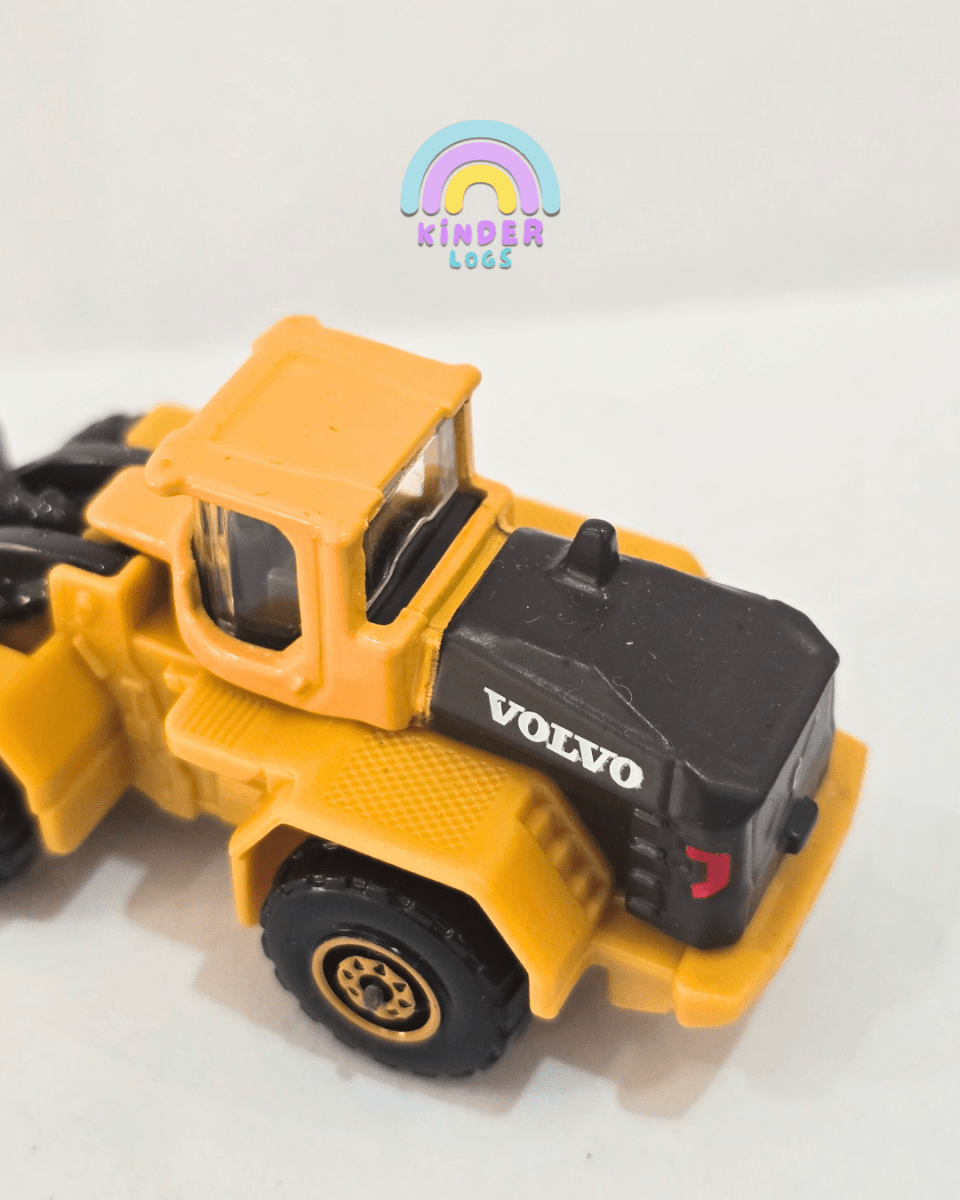 Majorette Volvo Wheel Loader (Uncarded) - Kinder Logs