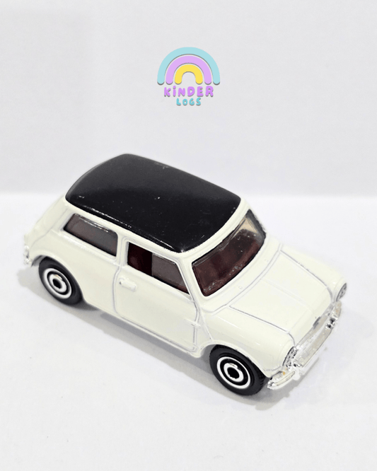Matchbox 1964 Austin Mini Cooper - White (Uncarded) - Kinder Logs