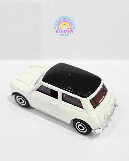 Matchbox 1964 Austin Mini Cooper - White (Uncarded) - Kinder Logs