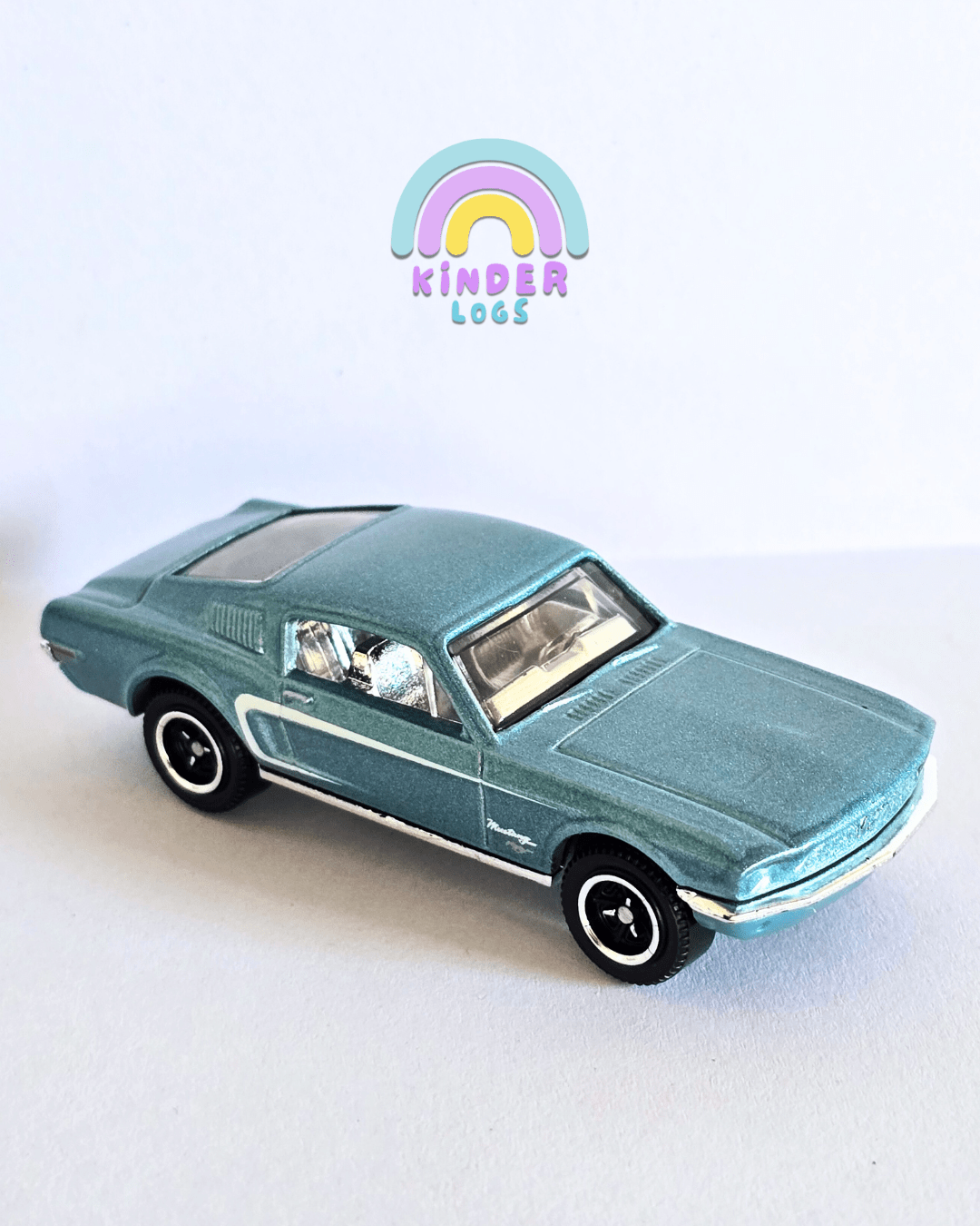 Matchbox 1968 Ford Mustang Fastback (Uncarded - New) - Kinder Logs