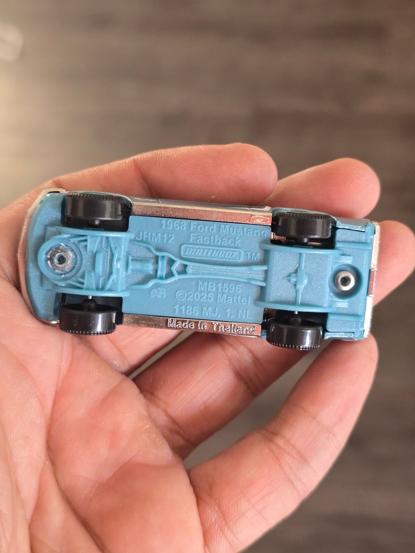 Matchbox 1968 Ford Mustang Fastback (Uncarded - New) - Kinder Logs