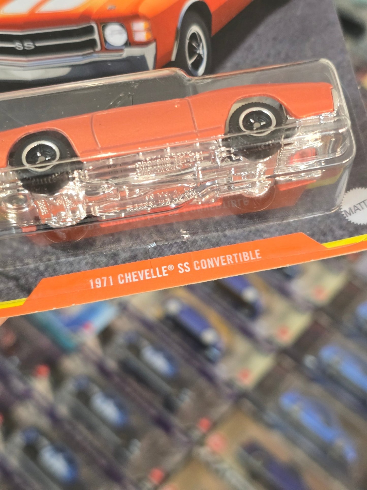 Matchbox 1971 Chevrolet Chevelle SS Convertible (Imported) - Kinder Logs