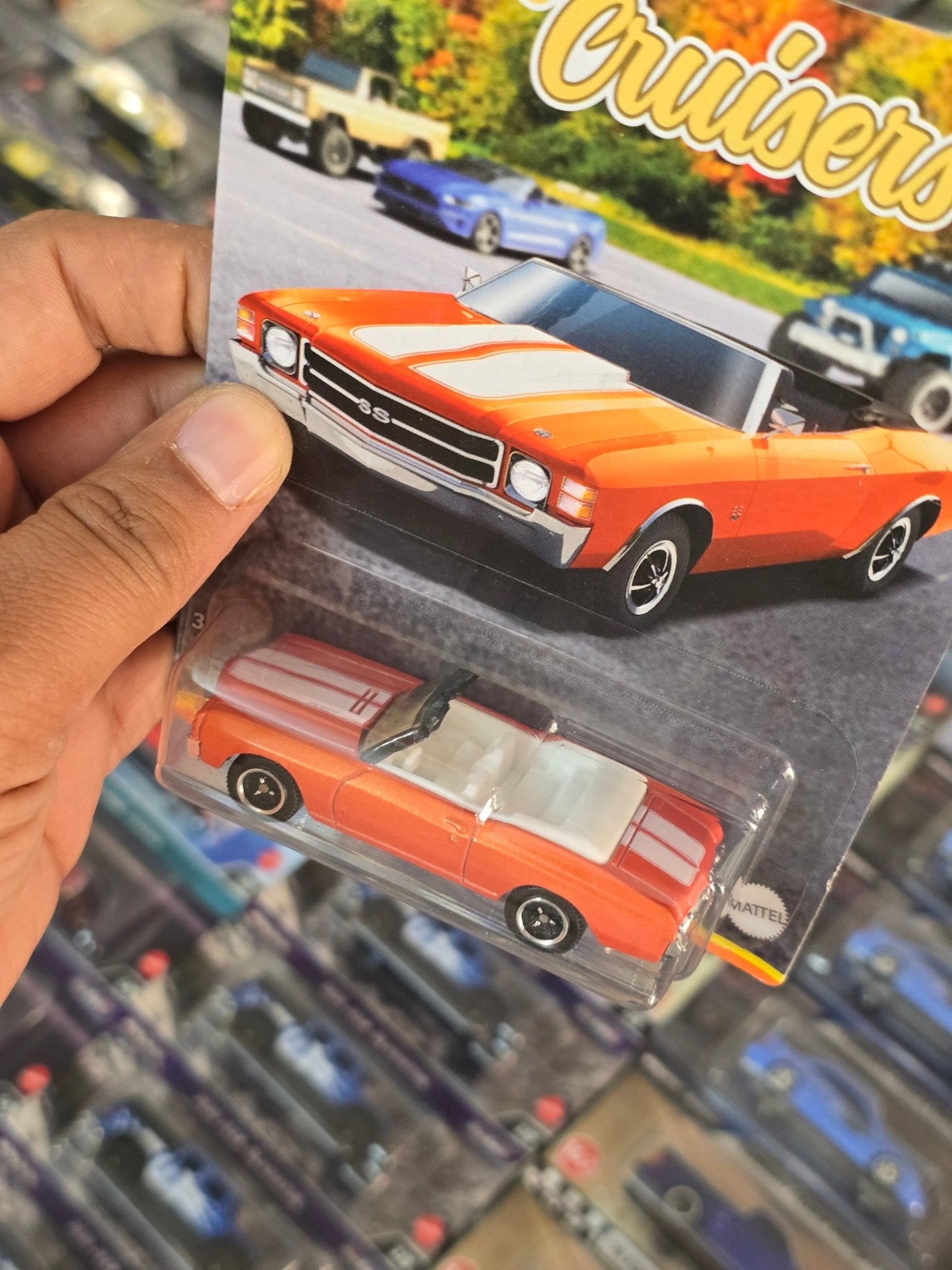 Matchbox 1971 Chevrolet Chevelle SS Convertible (Imported) - Kinder Logs