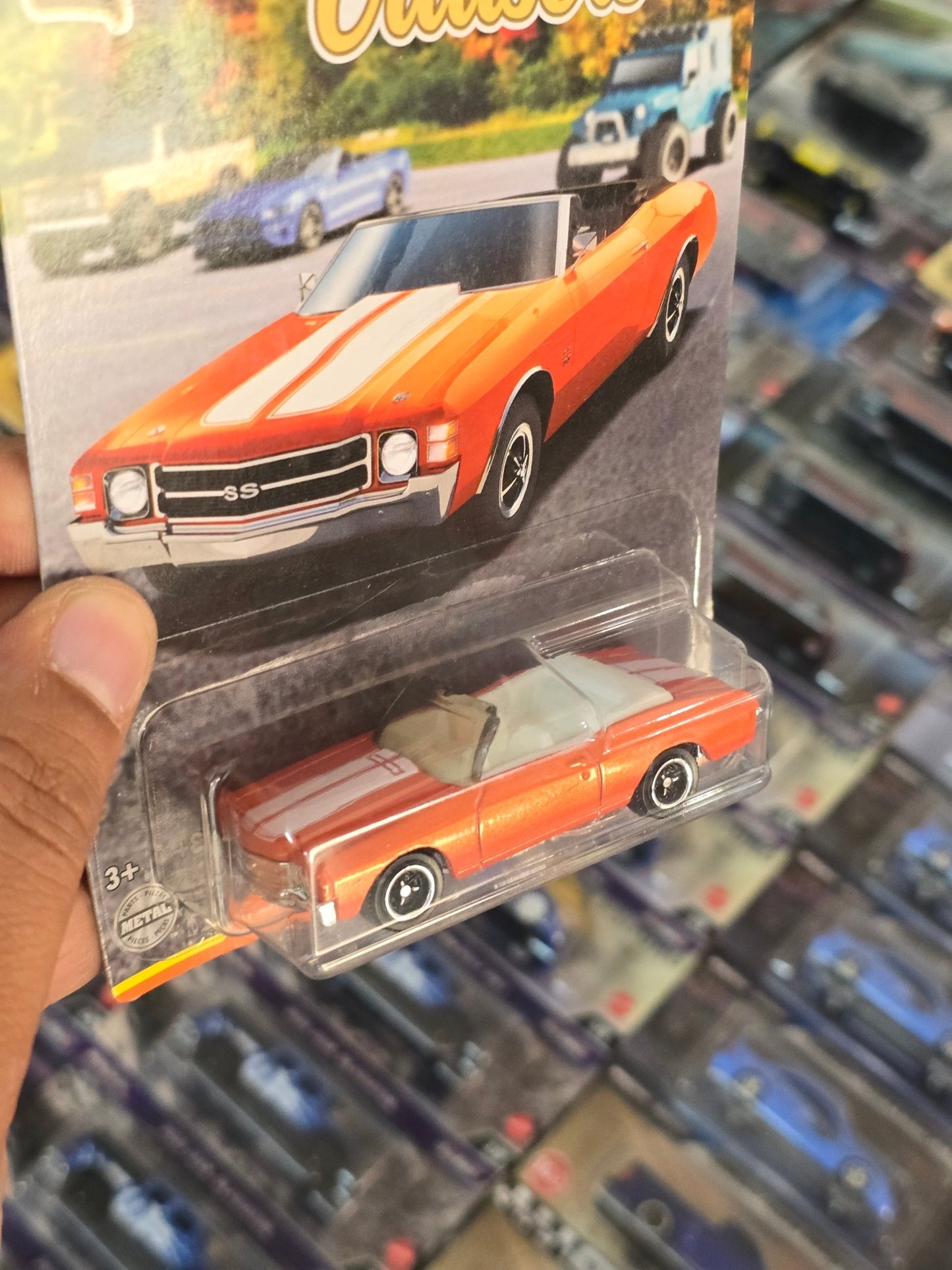 Matchbox 1971 Chevrolet Chevelle SS Convertible (Imported) - Kinder Logs