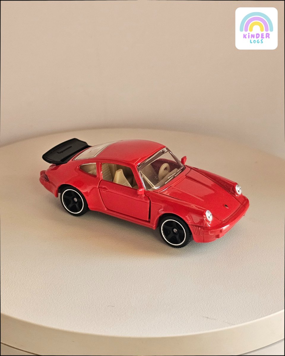 Matchbox 1980 Porsche 911 Turbo Moving Parts (Uncarded) - Kinder Logs