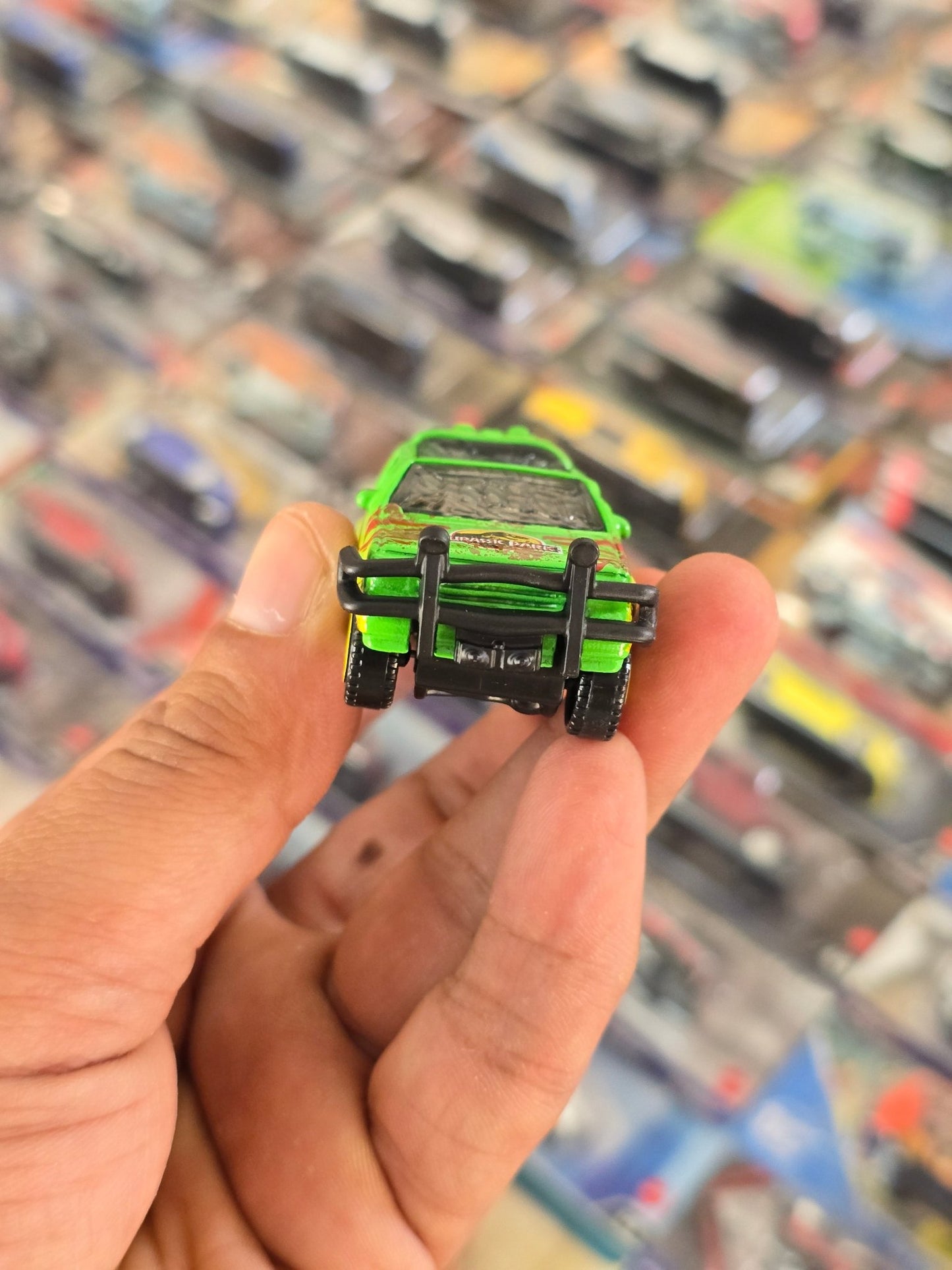 Matchbox 1993 Ford Explorer - Jurassic Park (Uncarded) - Kinder Logs
