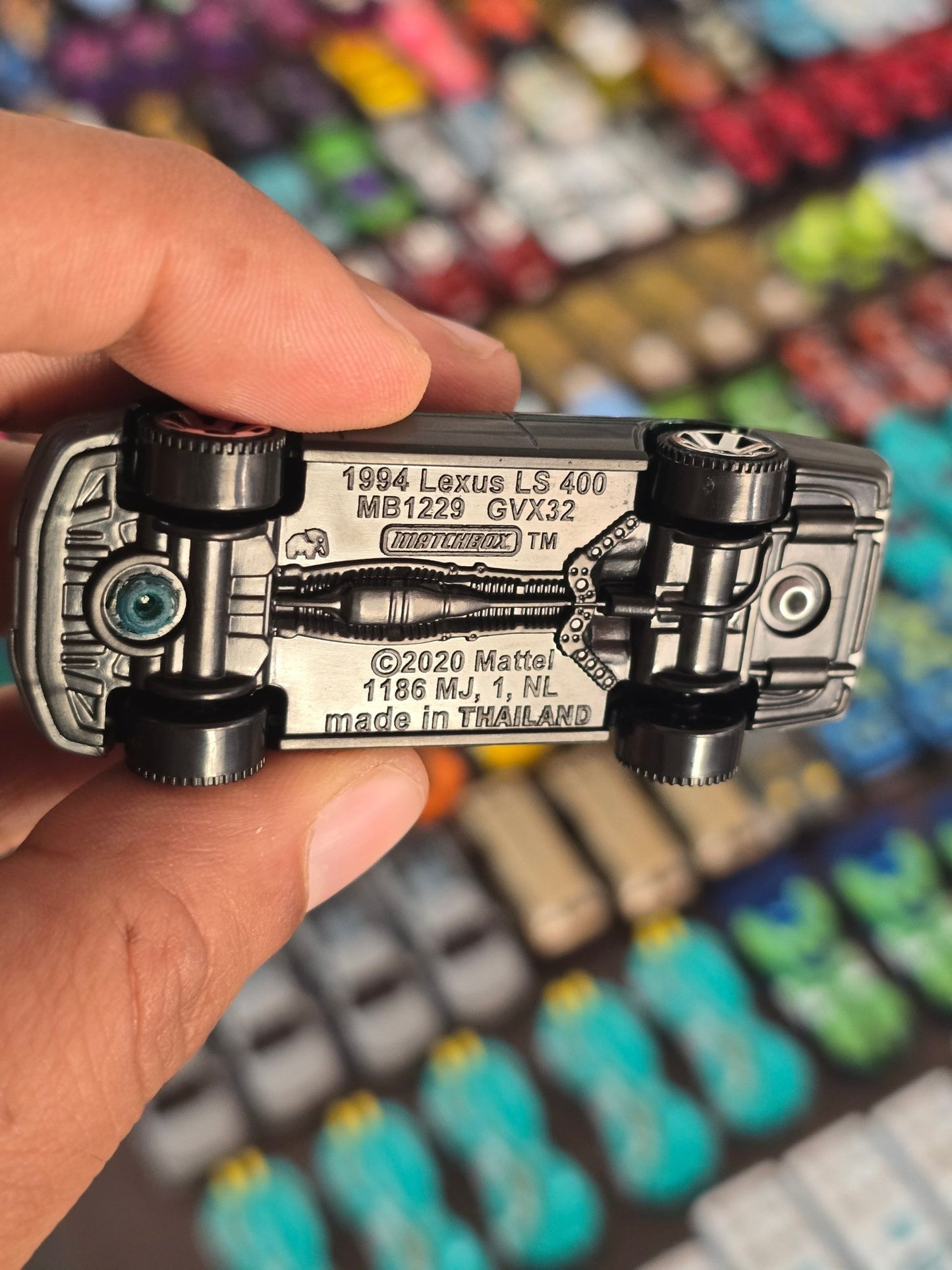 Matchbox 1994 Lexus LS400 - Dark Green (Uncarded - New) - Kinder Logs