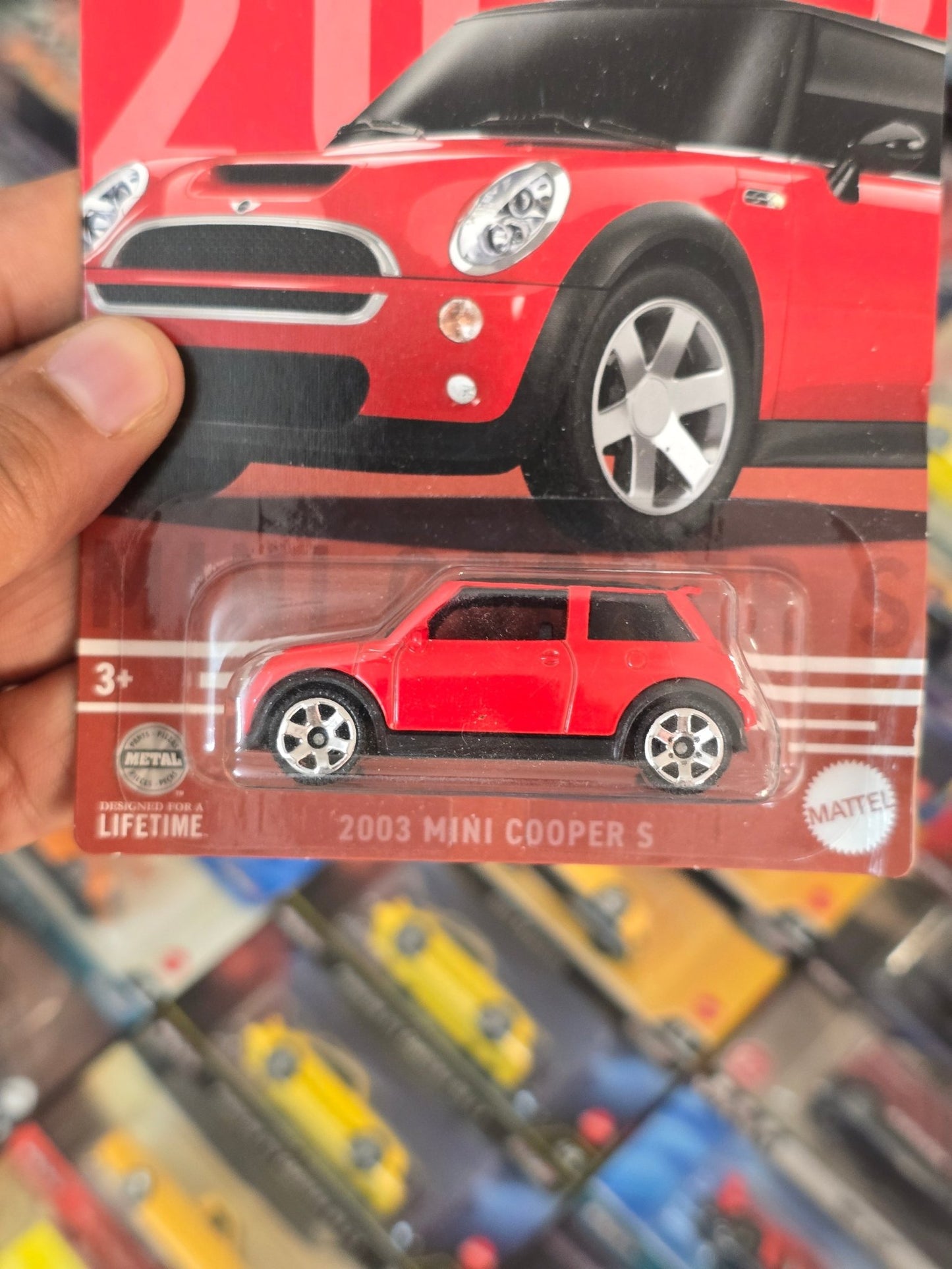 Matchbox 2003 Mini Cooper S (Imported) - Kinder Logs