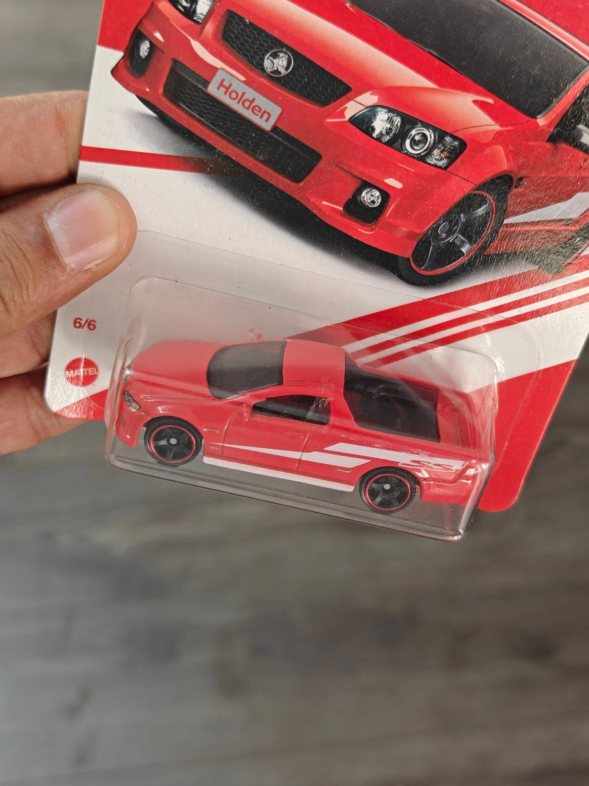 Matchbox 2008 Holden VE UTE SUV - Red (Imported) - Kinder Logs