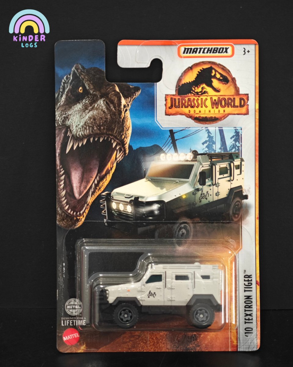Matchbox 2010 Textron Tiger - Jurassic World Edition - Kinder Logs
