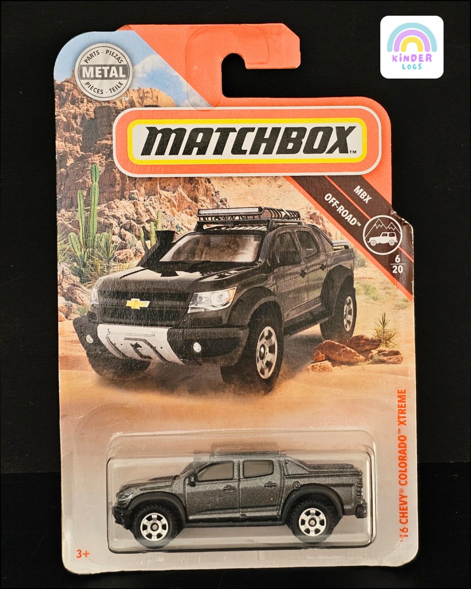 Matchbox 2016 Chevrolet Colorado Xtreme - Kinder Logs