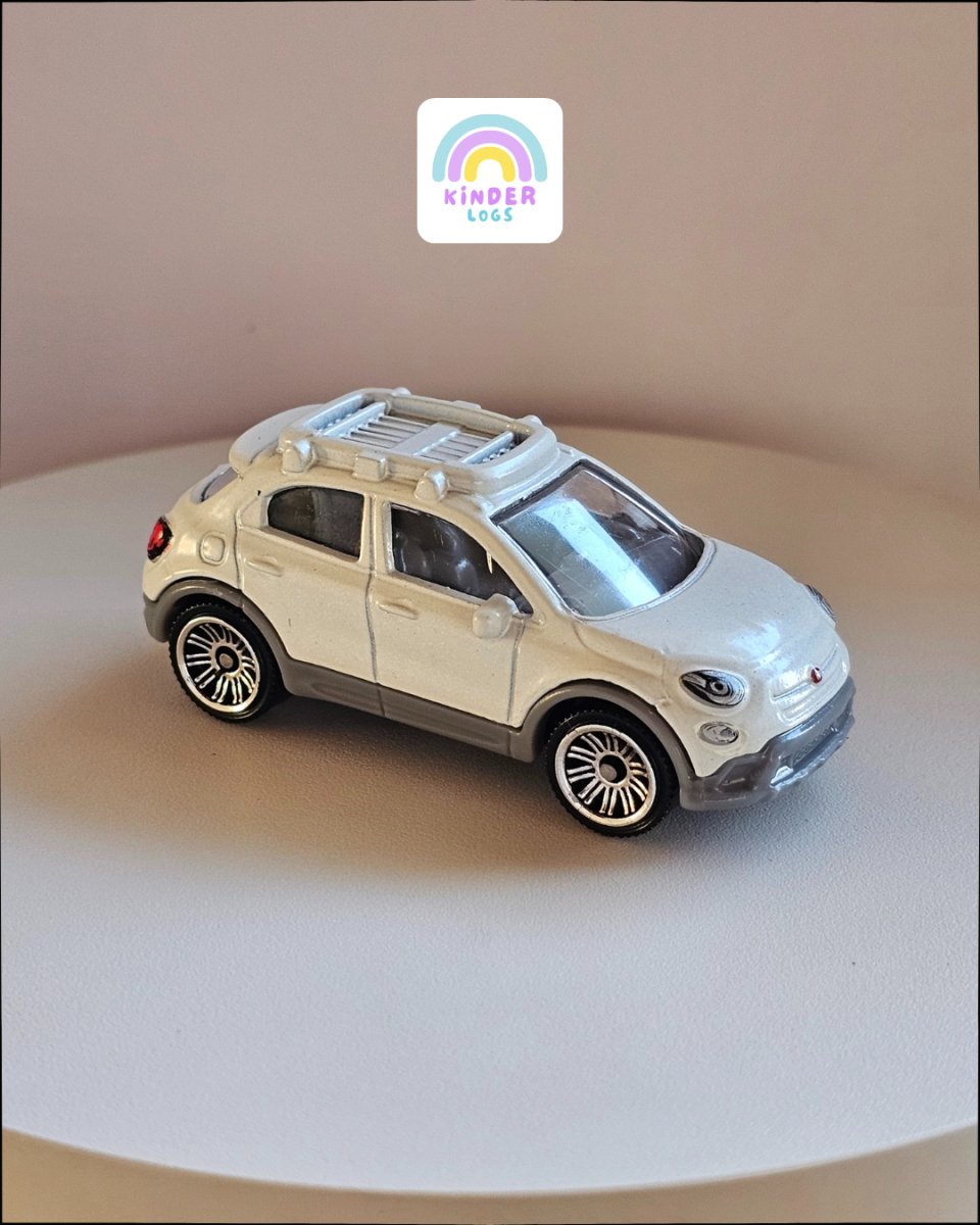 Matchbox 2016 Fiat 500 X (Uncarded) - Kinder Logs