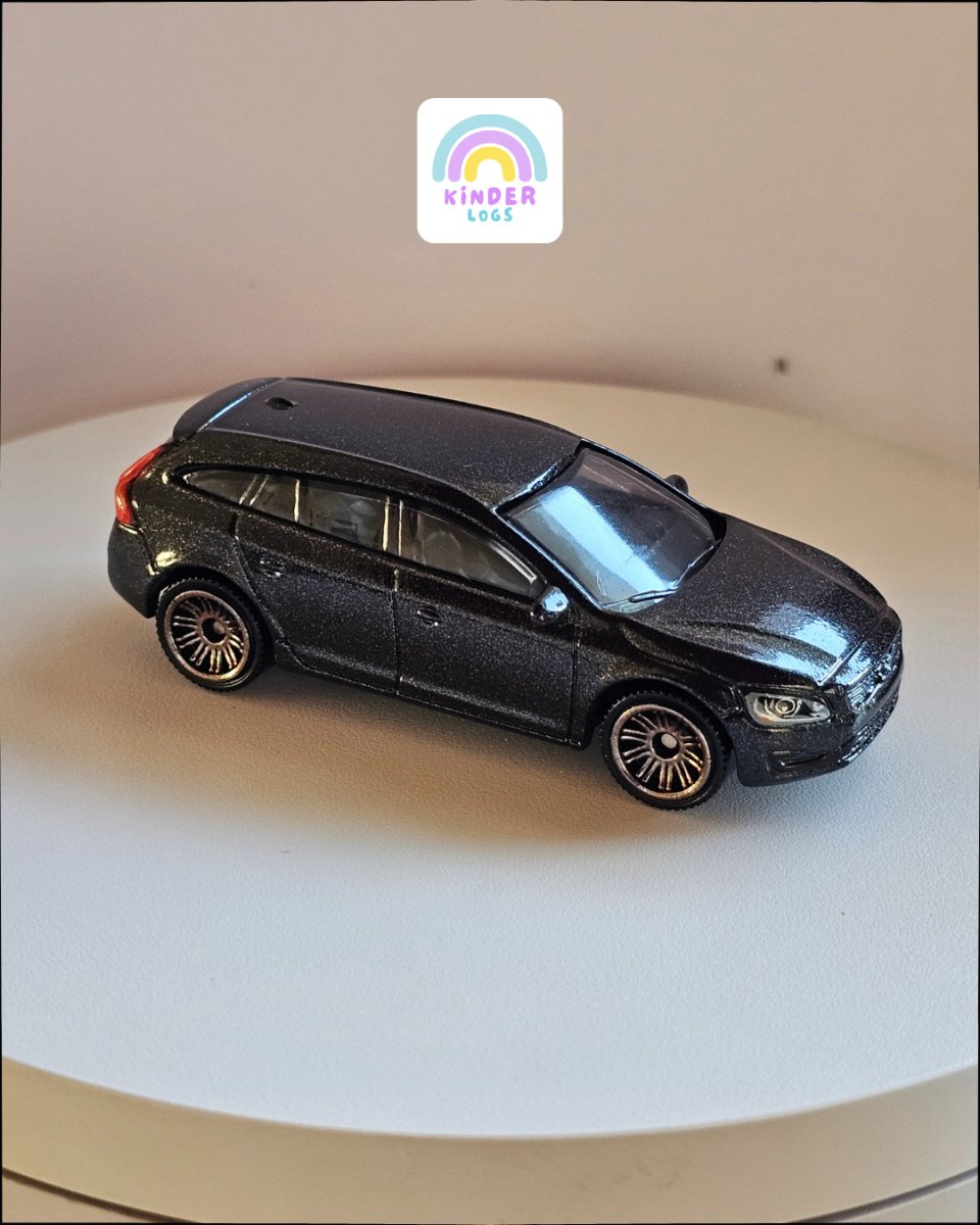 Matchbox 2016 Volvo V60 Wagon (Uncarded) - Kinder Logs
