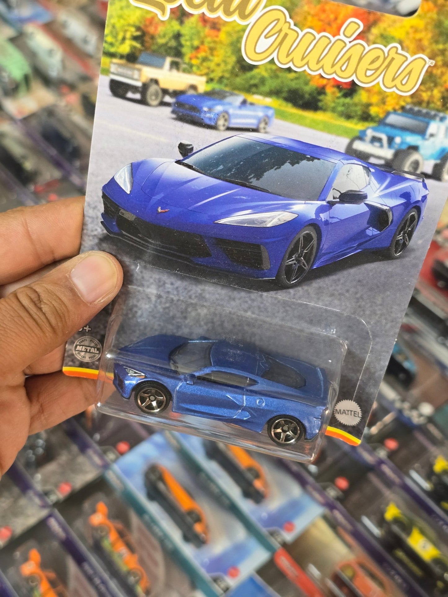 Matchbox 2020 Chevrolet Corvette (Imported) - Kinder Logs