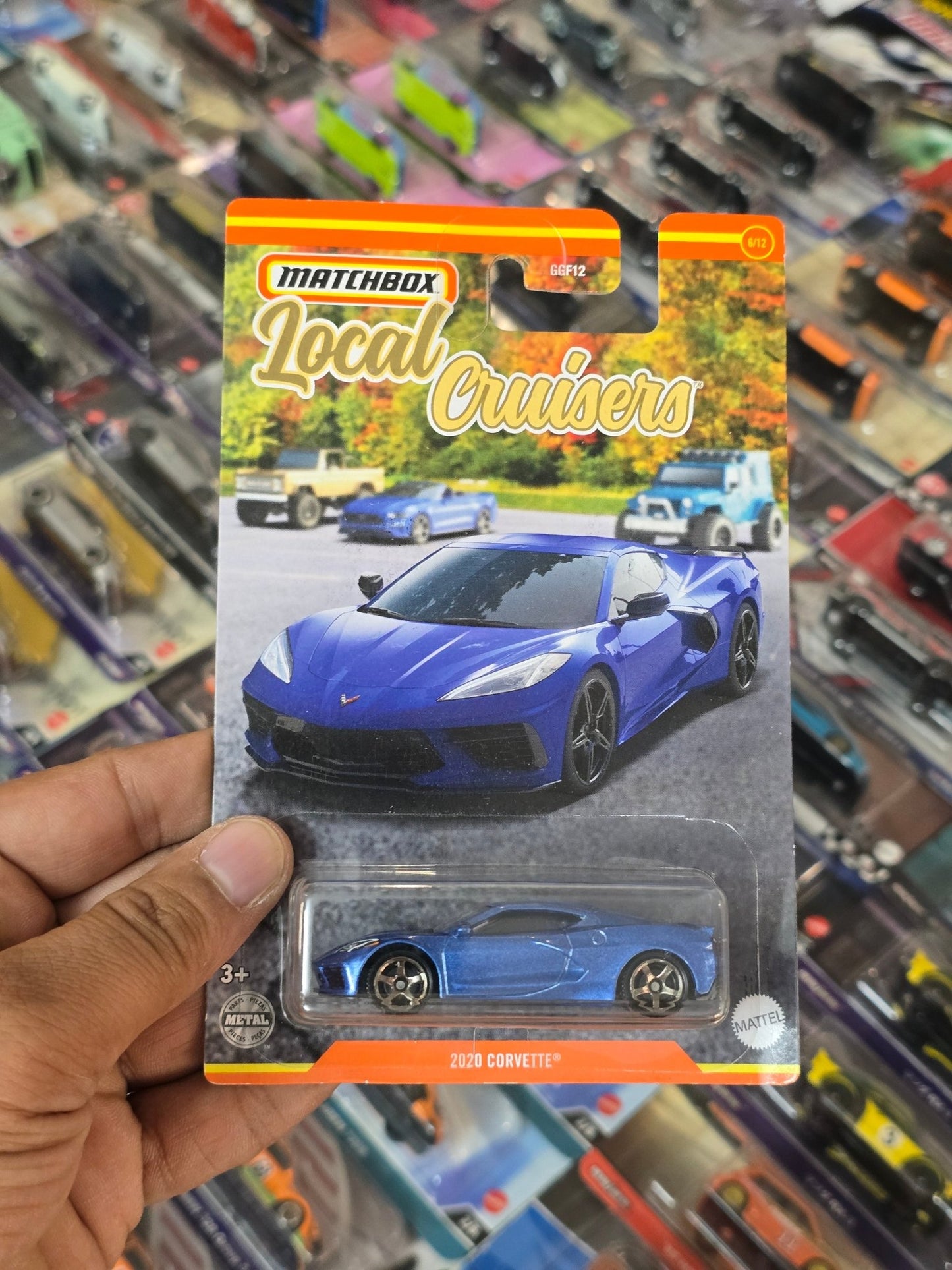 Matchbox 2020 Chevrolet Corvette (Imported) - Kinder Logs
