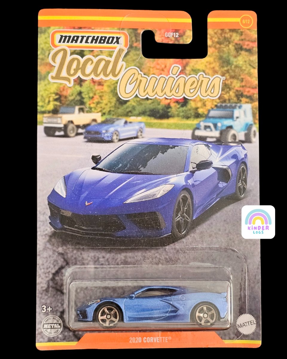 Matchbox 2020 Chevrolet Corvette Sports Car - Kinder Logs