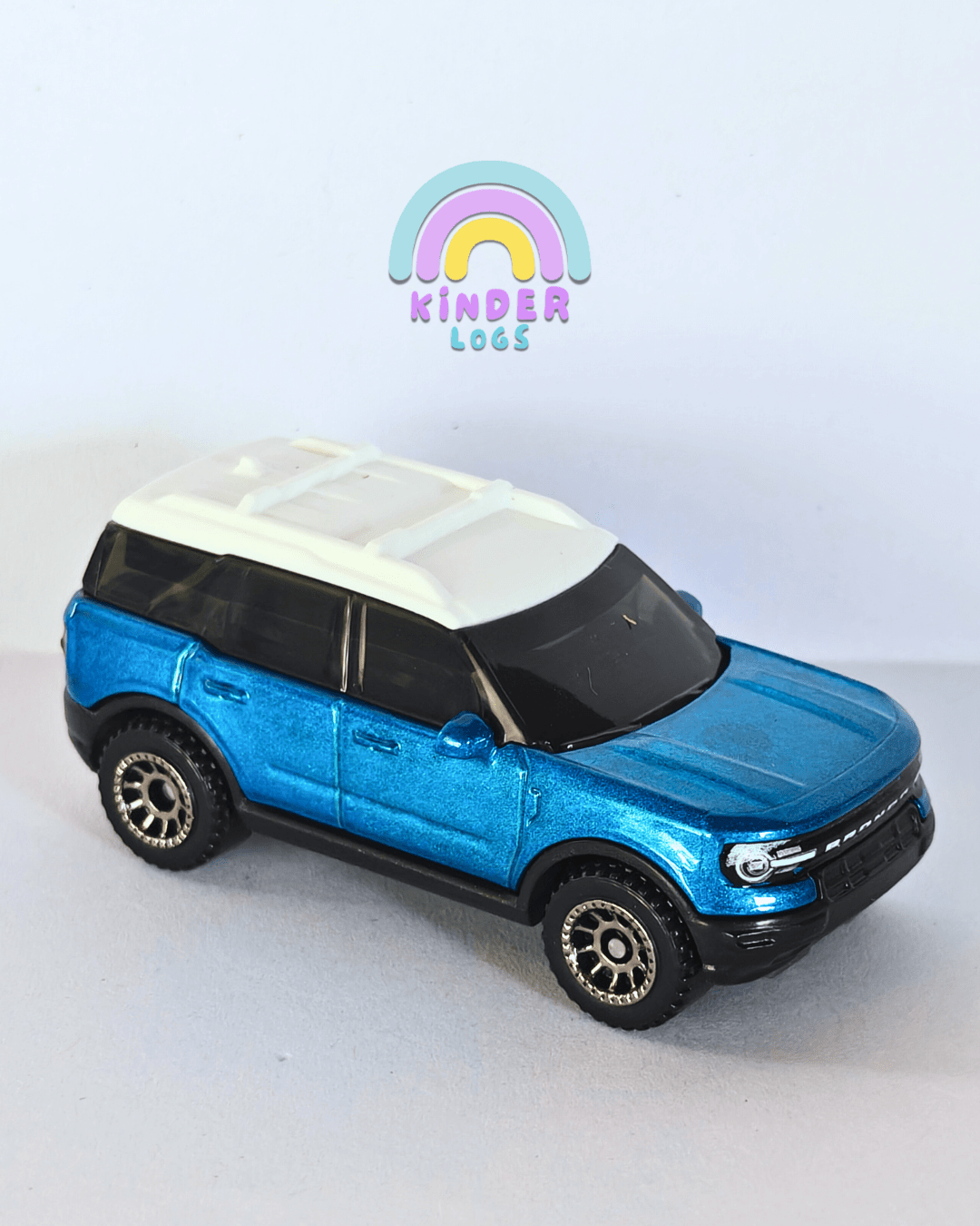Matchbox 2020 Ford Bronco Sport - Blue (Uncarded - New) - Kinder Logs