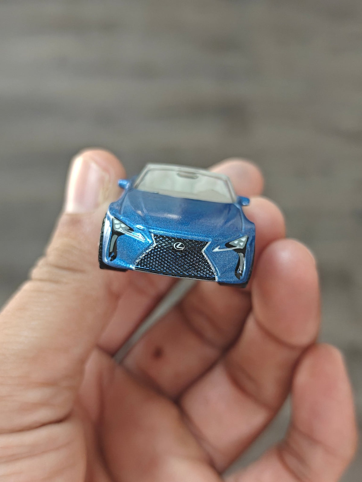 Matchbox 2021 Lexus LC 500 - Blue (Uncarded) - Kinder Logs
