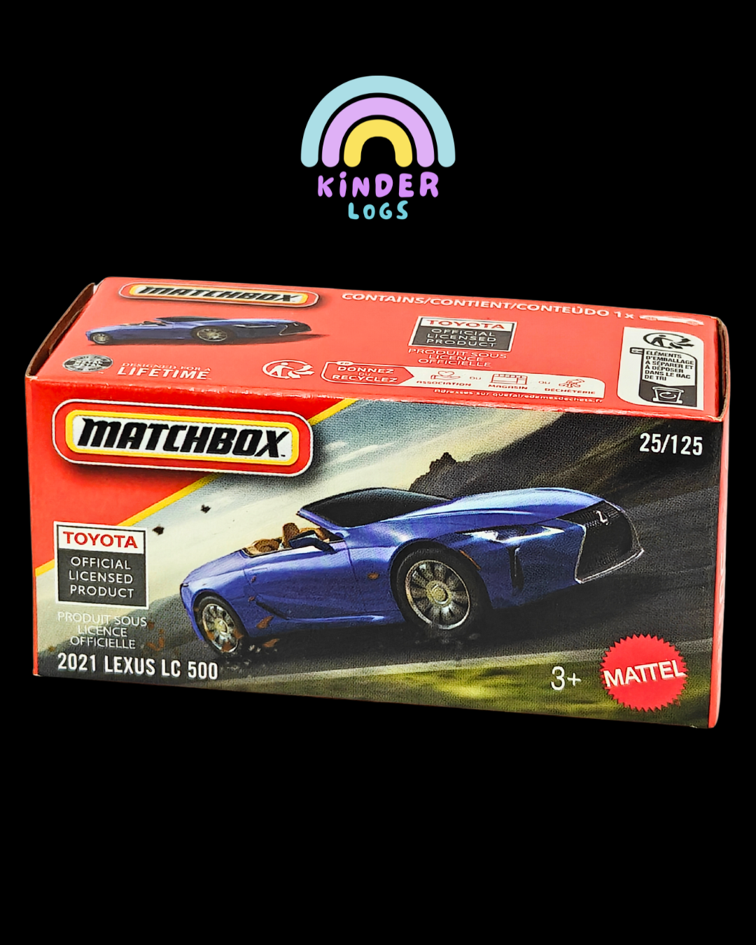 Matchbox 2021 Lexus LC 500 (Sealed Box) - Kinder Logs