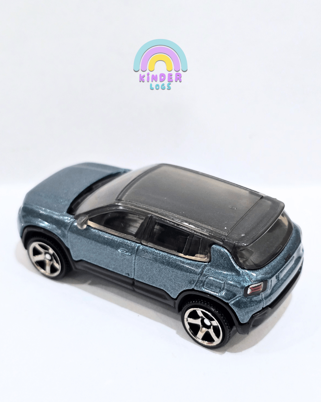 Matchbox 2023 Jeep Avenger - Dark Teal (Uncarded) - Kinder Logs