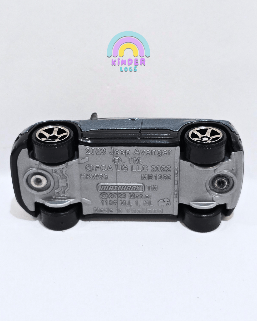Matchbox 2023 Jeep Avenger - Dark Teal (Uncarded) - Kinder Logs