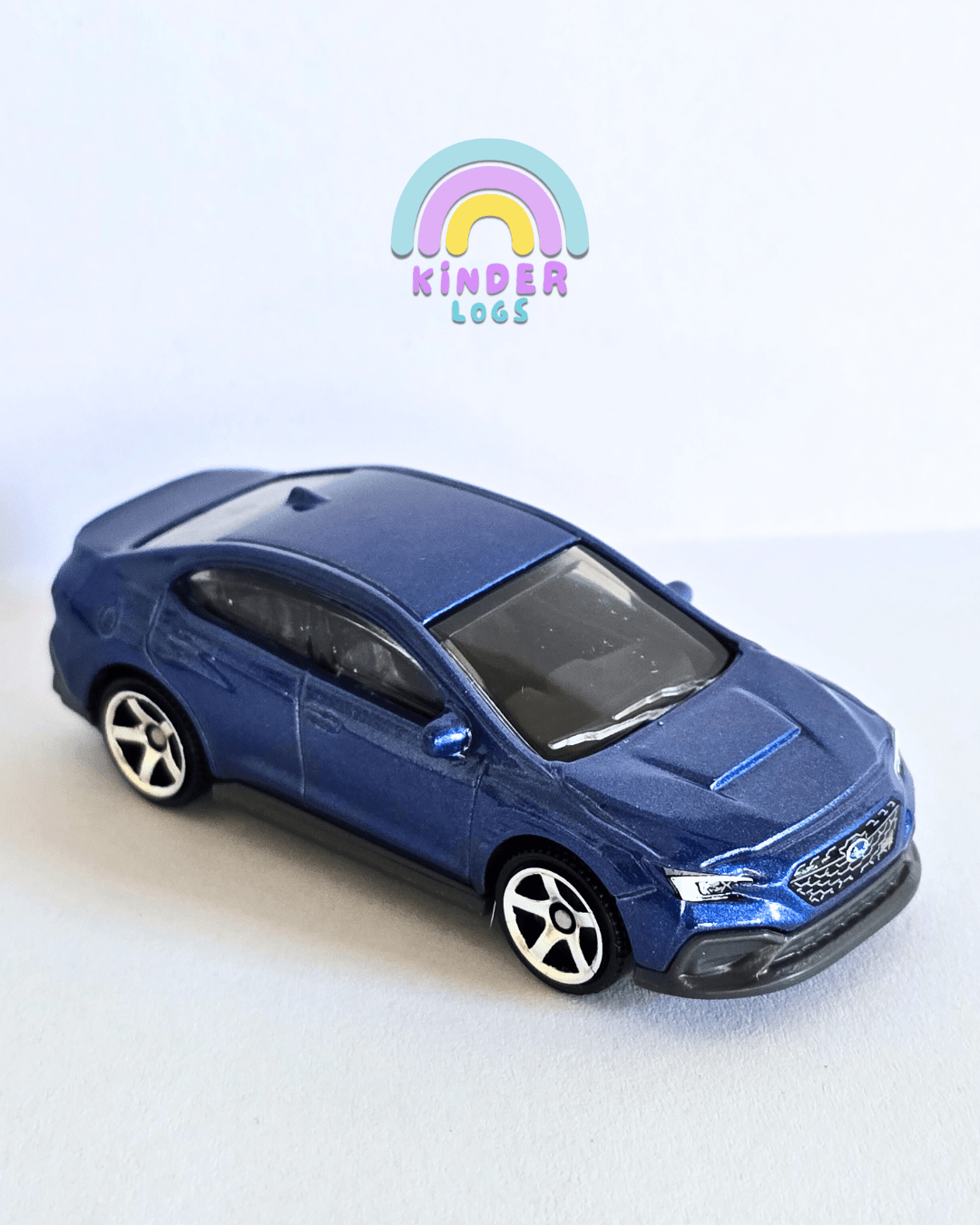 Matchbox 2024 Subaru WRX S4 STI - Blue (Uncarded - New) - Kinder Logs