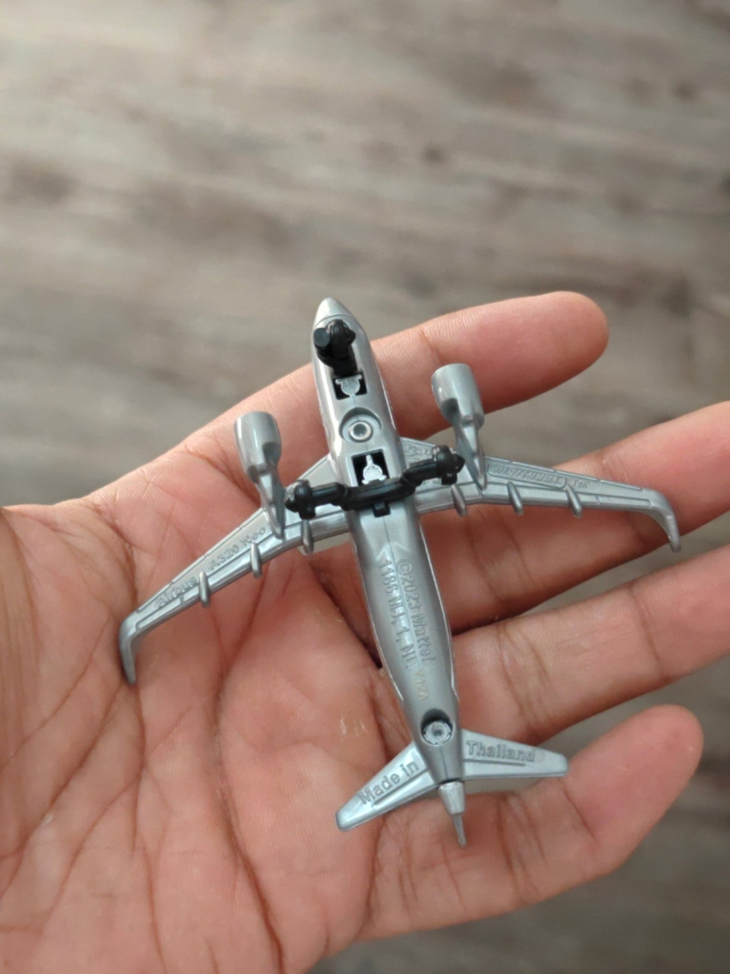 Matchbox Airbus A320 Neo Aeroplane (Uncarded - New) - Kinder Logs
