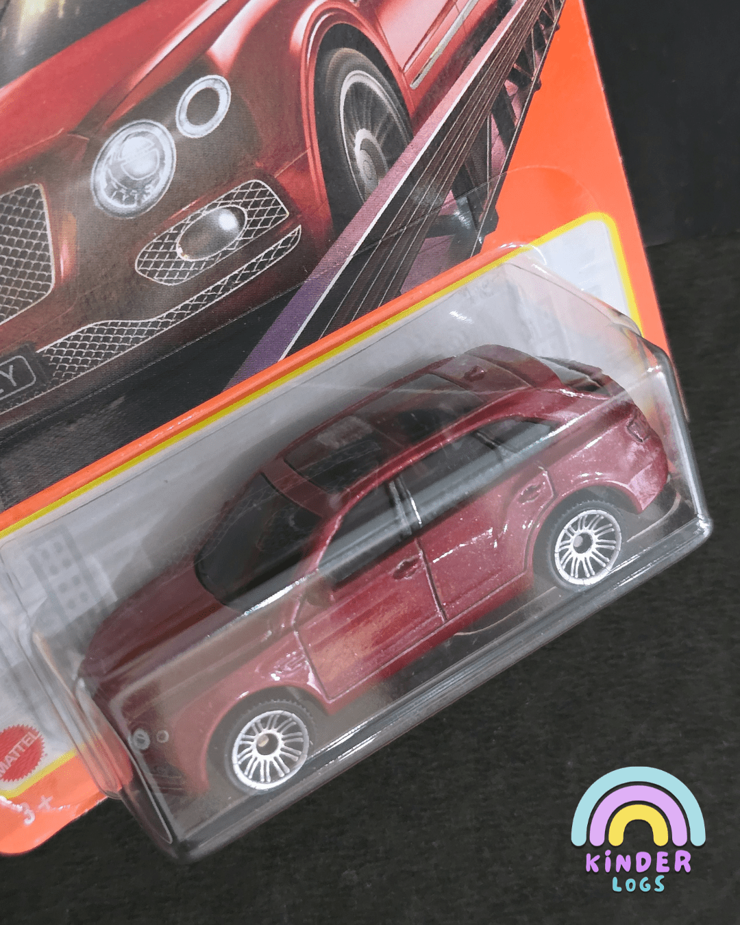 Matchbox Bentley Bentayga - Maroon (Imported) - Kinder Logs