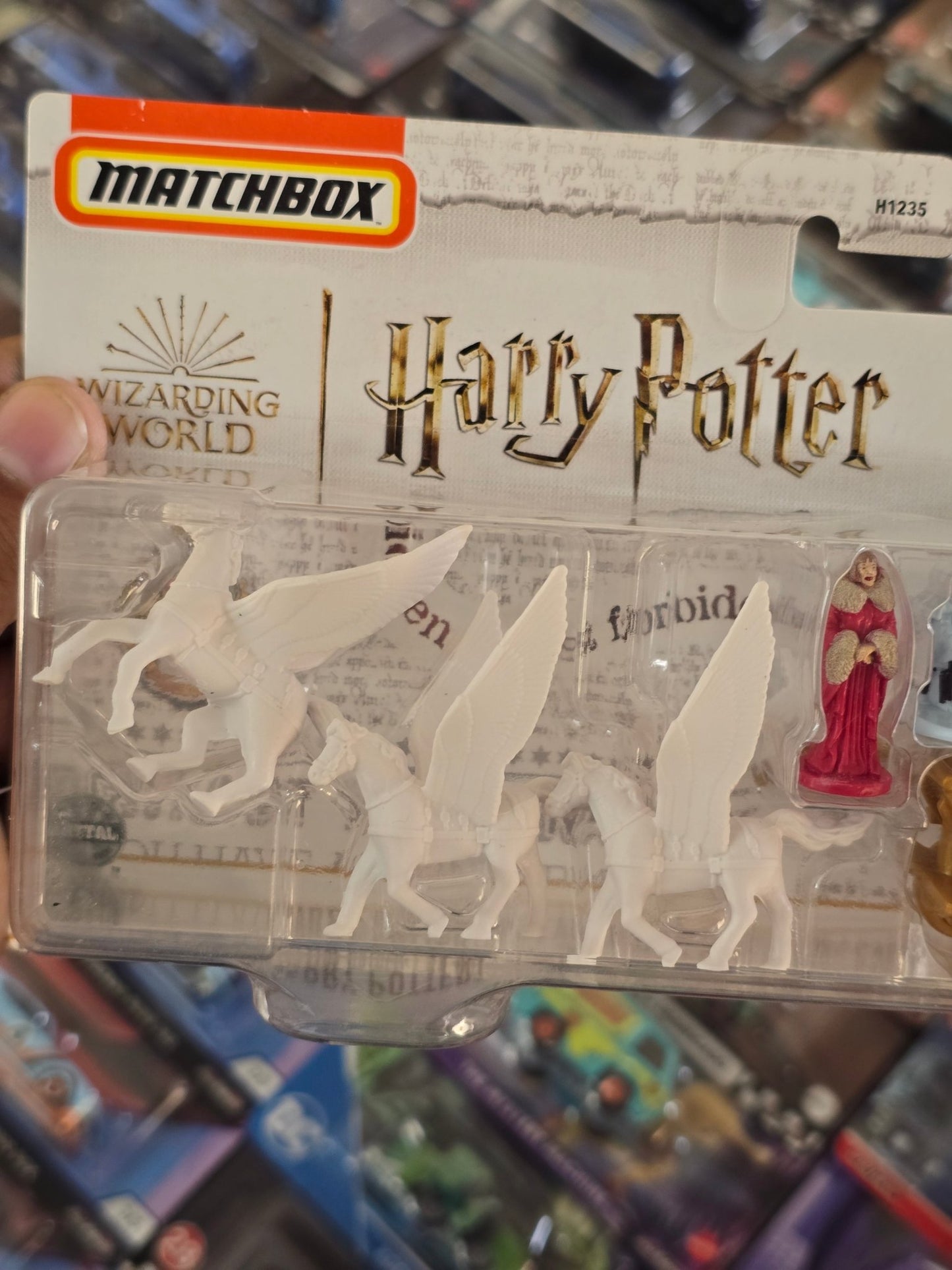 Matchbox Harry Potter Beauxbaton Carriage (Imported) - Kinder Logs