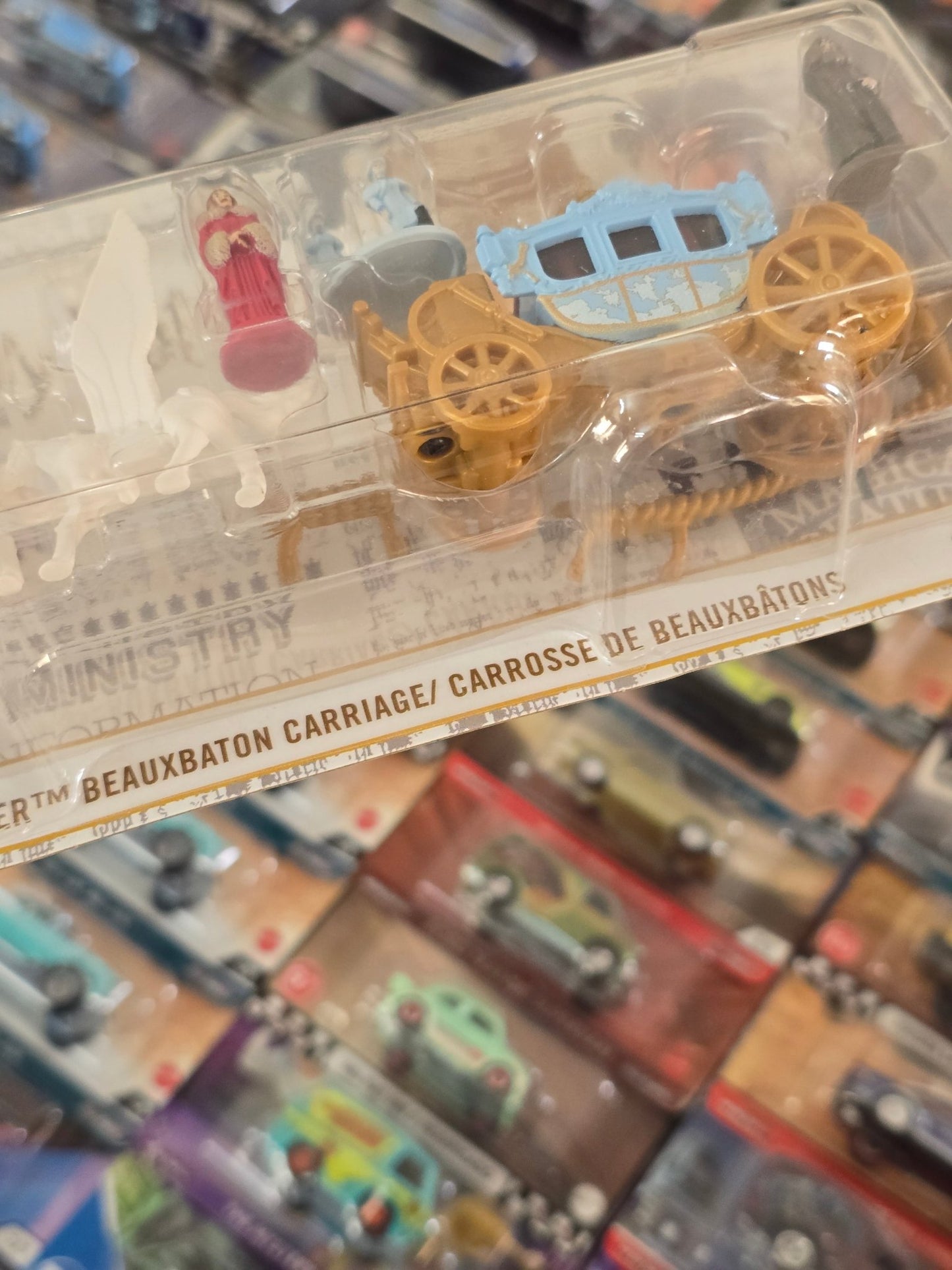 Matchbox Harry Potter Beauxbaton Carriage (Imported) - Kinder Logs