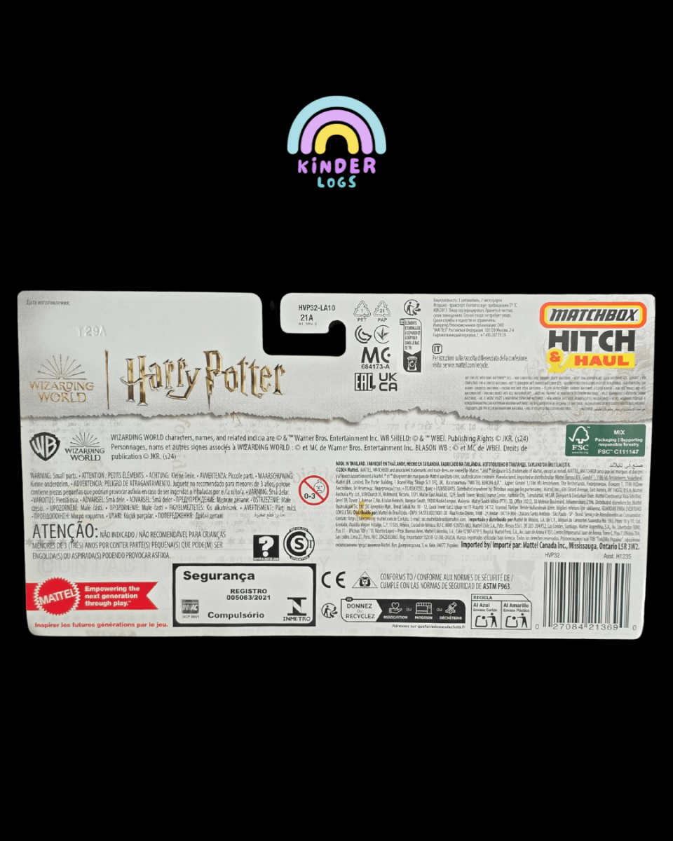 Matchbox Harry Potter Beauxbaton Carriage (Imported) - Kinder Logs