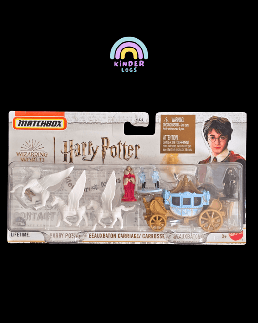 Matchbox Harry Potter Beauxbaton Carriage (Imported) - Kinder Logs