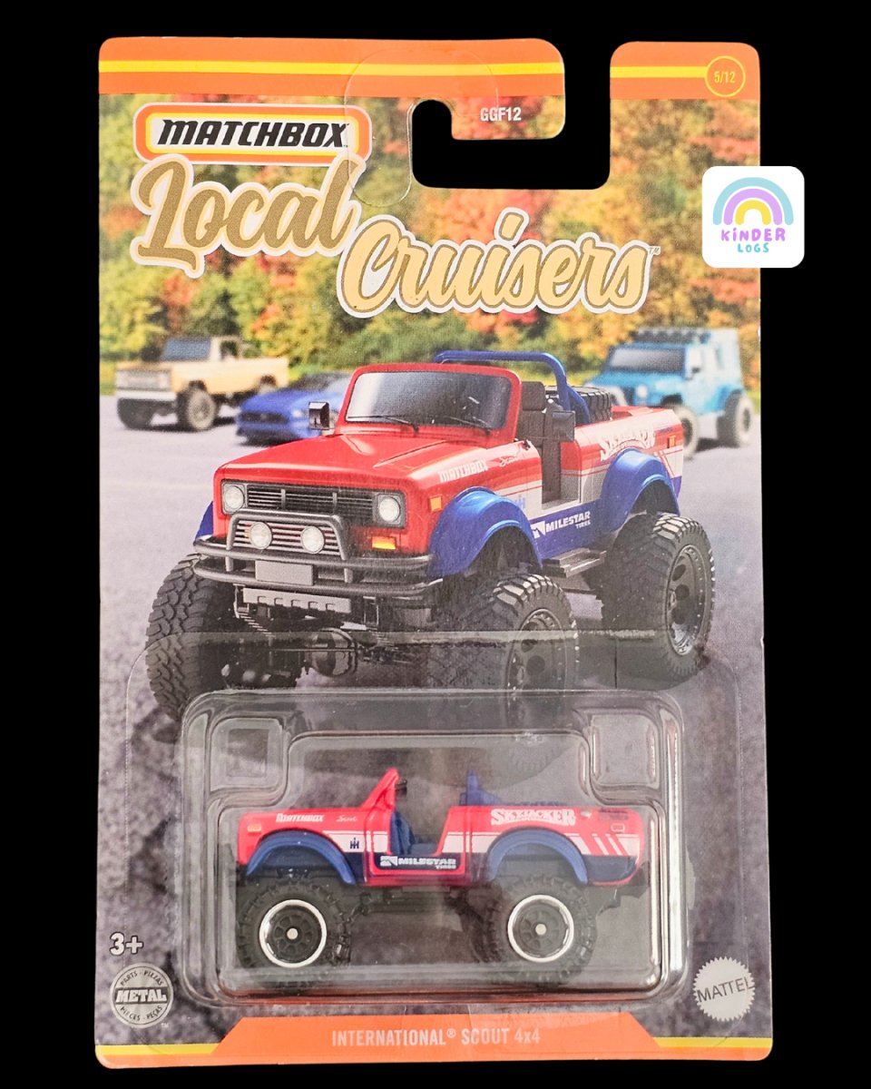 Matchbox International Scout 4x4 - Kinder Logs