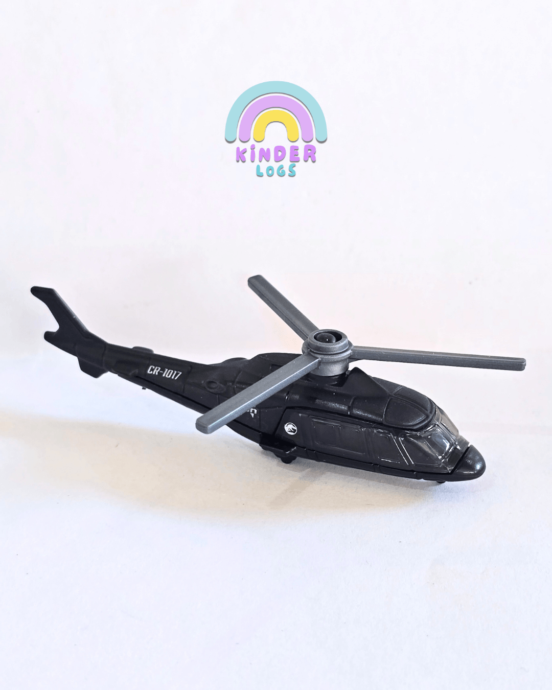 Matchbox Jurassic World Rebirth Helicopter CR - 1017 (Uncarded - New) - Kinder Logs