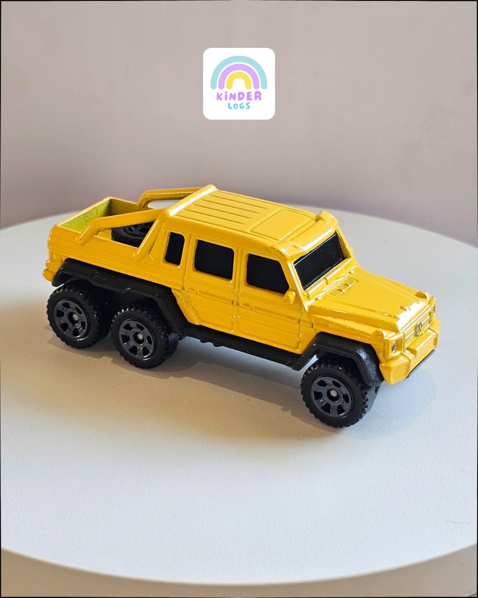 Matchbox Mercedes - Benz G63 AMG 6x6 (Uncarded) - Kinder Logs