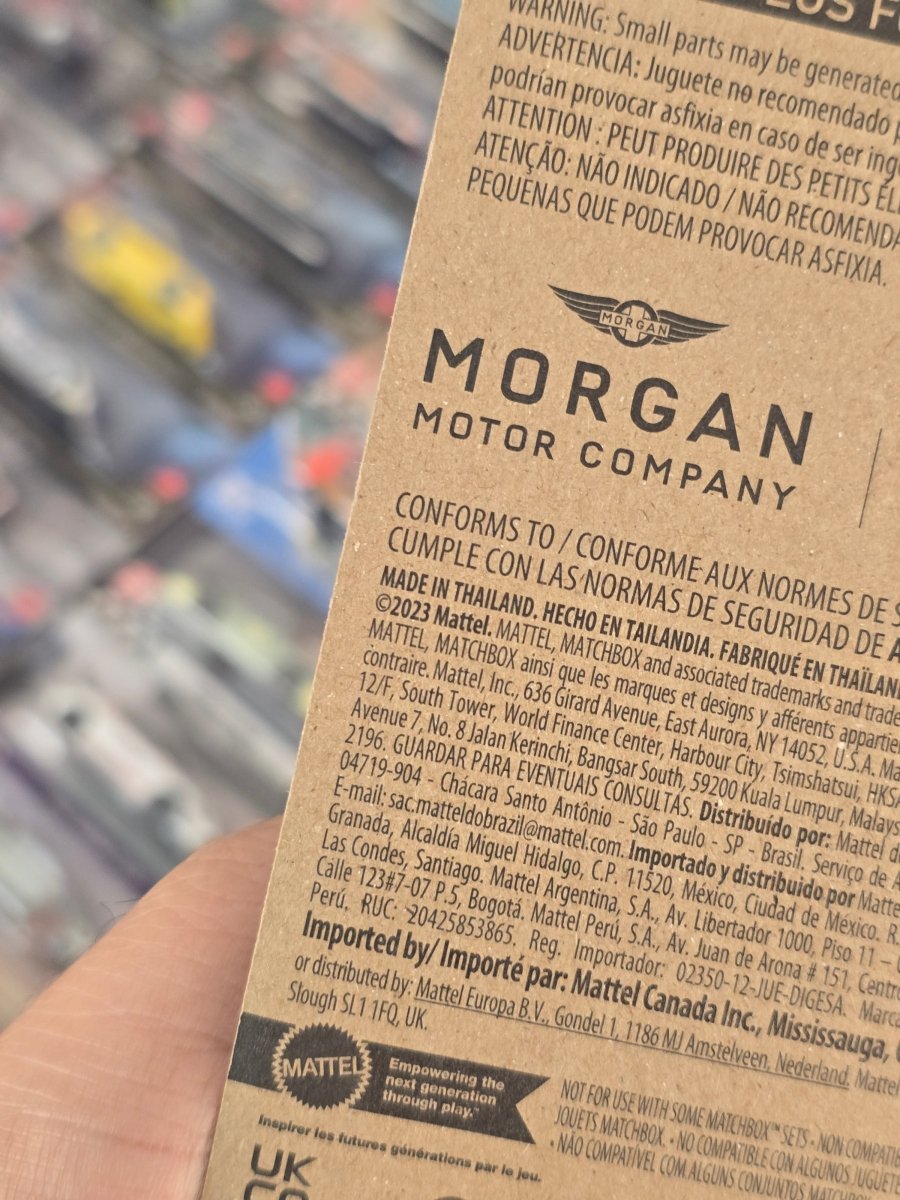Matchbox Morgan Plus Four (Imported) - Kinder Logs