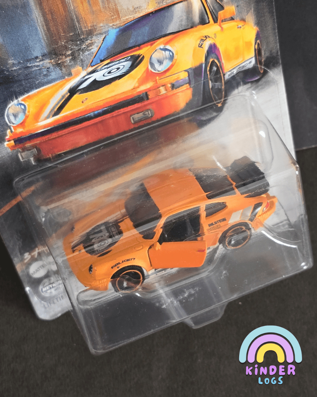 Matchbox Moving Parts - 1980 Porsche 911 Turbo - 70 Years Edition (Imported) - Kinder Logs