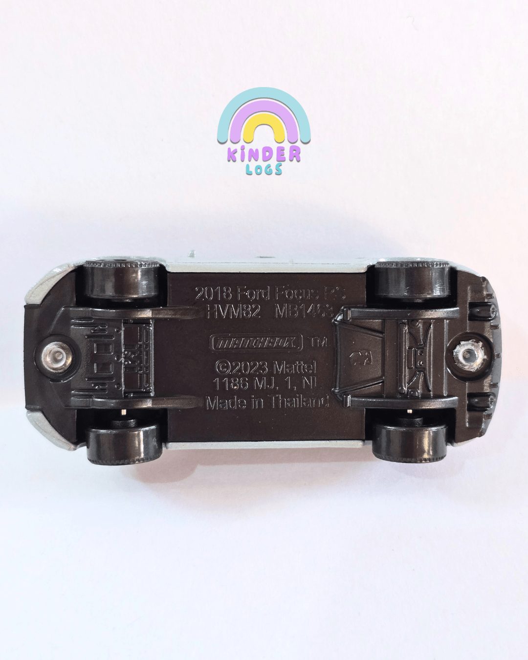 Matchbox Moving Parts 2018 Ford Focus RS (Uncarded - New) - Kinder Logs