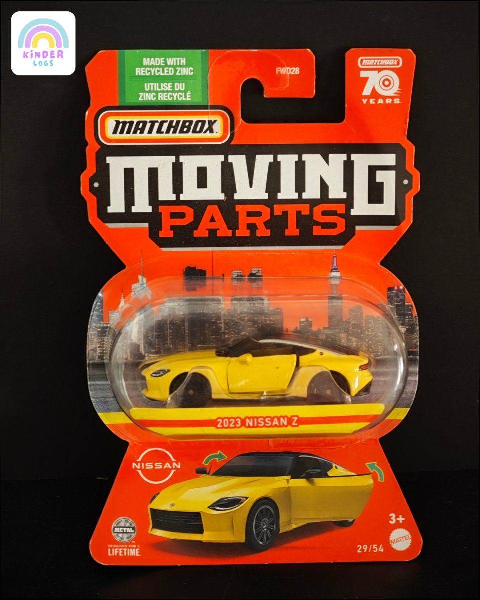 Matchbox Moving Parts 2023 Nissan Z - Kinder Logs