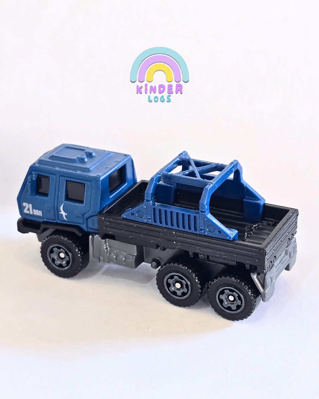 Matchbox Off - Road Rescue Rig - Jurassic World Rebirth (Uncarded - New) - Kinder Logs
