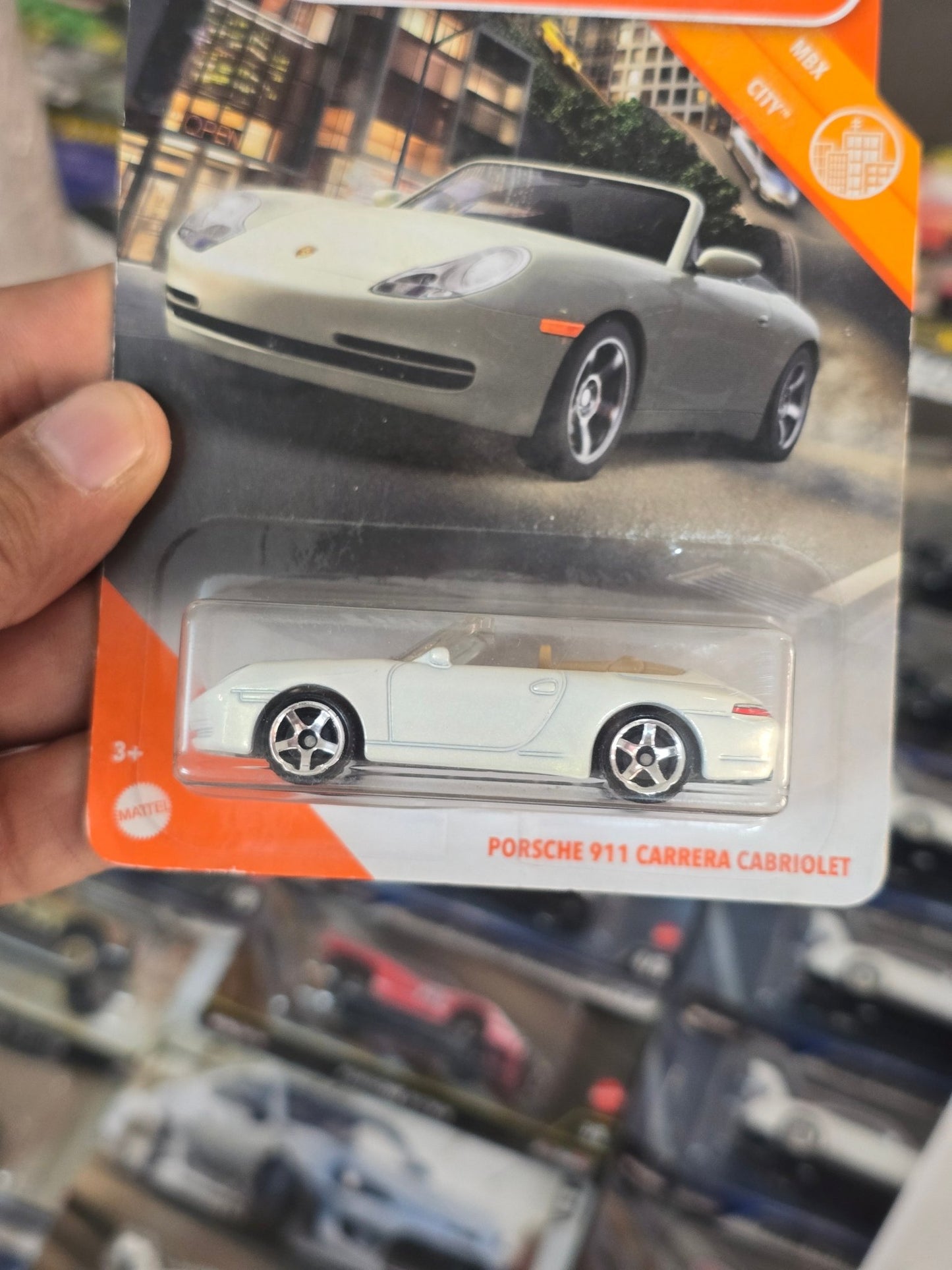 Matchbox Porsche 911 Carrera Cabriolet (Imported) - Kinder Logs