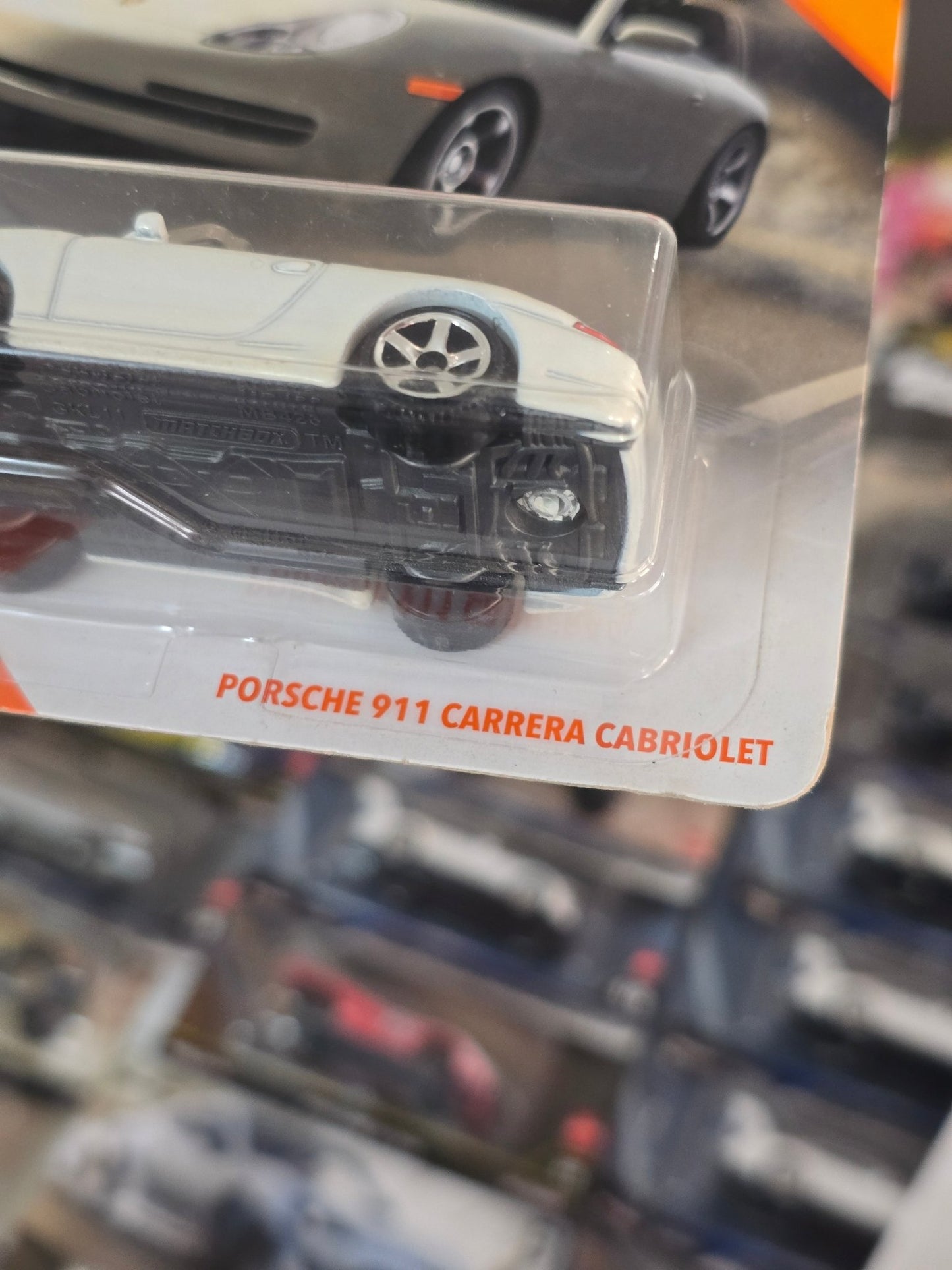 Matchbox Porsche 911 Carrera Cabriolet (Imported) - Kinder Logs
