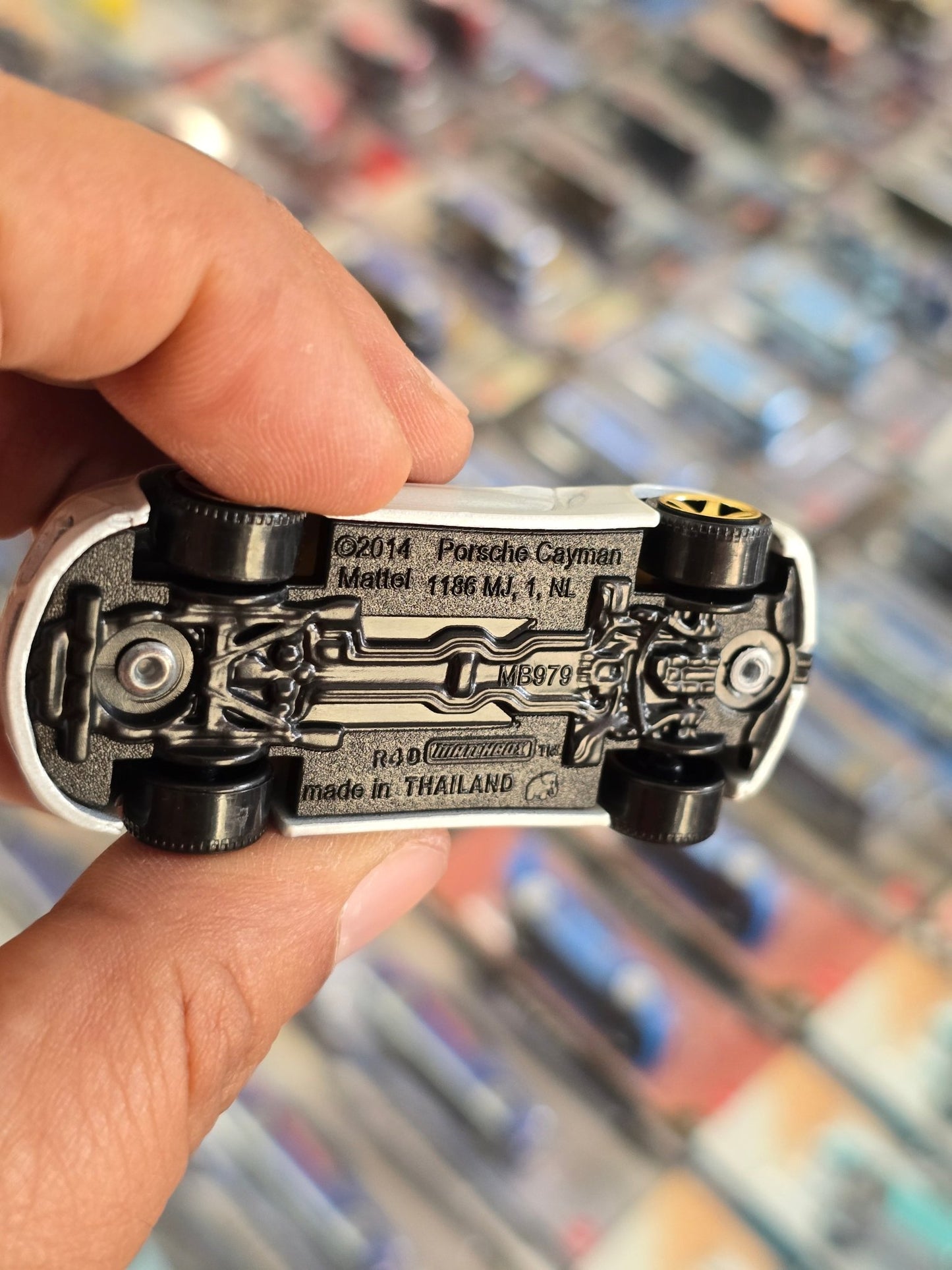 Matchbox Porsche Cayman (Uncarded) - Kinder Logs